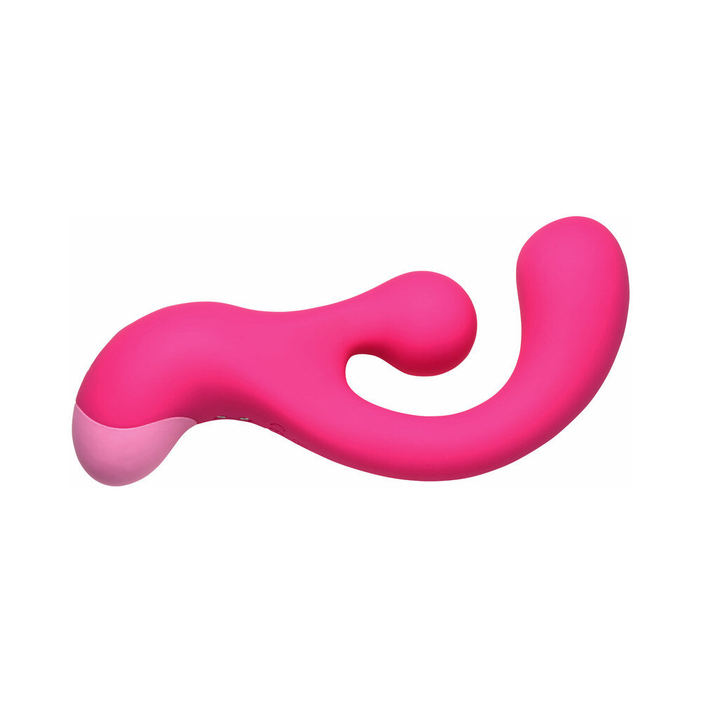 XR BRANDS - BANG! GYRO RABBIT SILICONE VIBRATOR