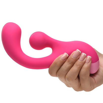 XR BRANDS - BANG! GYRO RABBIT SILICONE VIBRATOR