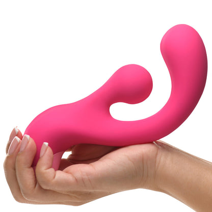 XR BRANDS - BANG! GYRO RABBIT SILICONE VIBRATOR