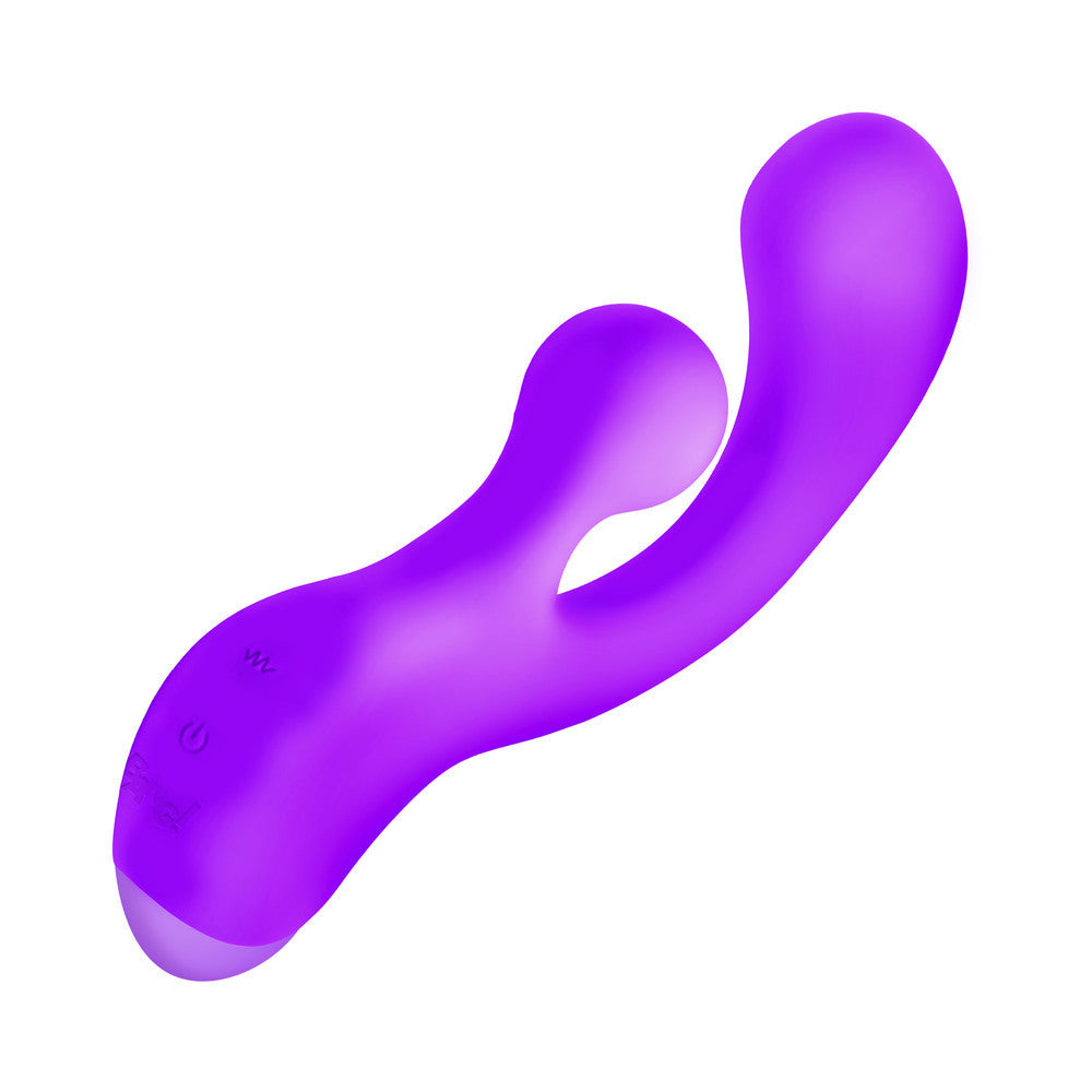 XR BRANDS - BANG! GYRO RABBIT SILICONE VIBRATOR