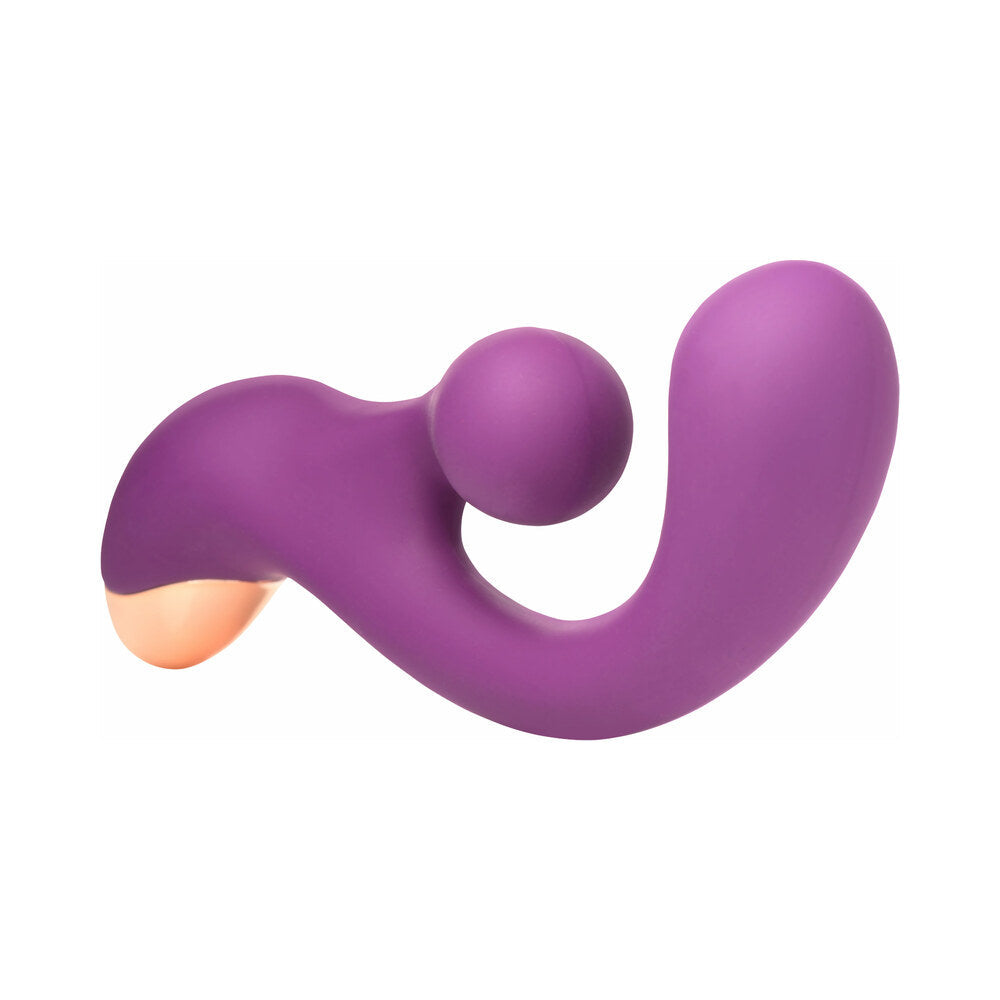 XR BRANDS - BANG! GYRO RABBIT SILICONE VIBRATOR
