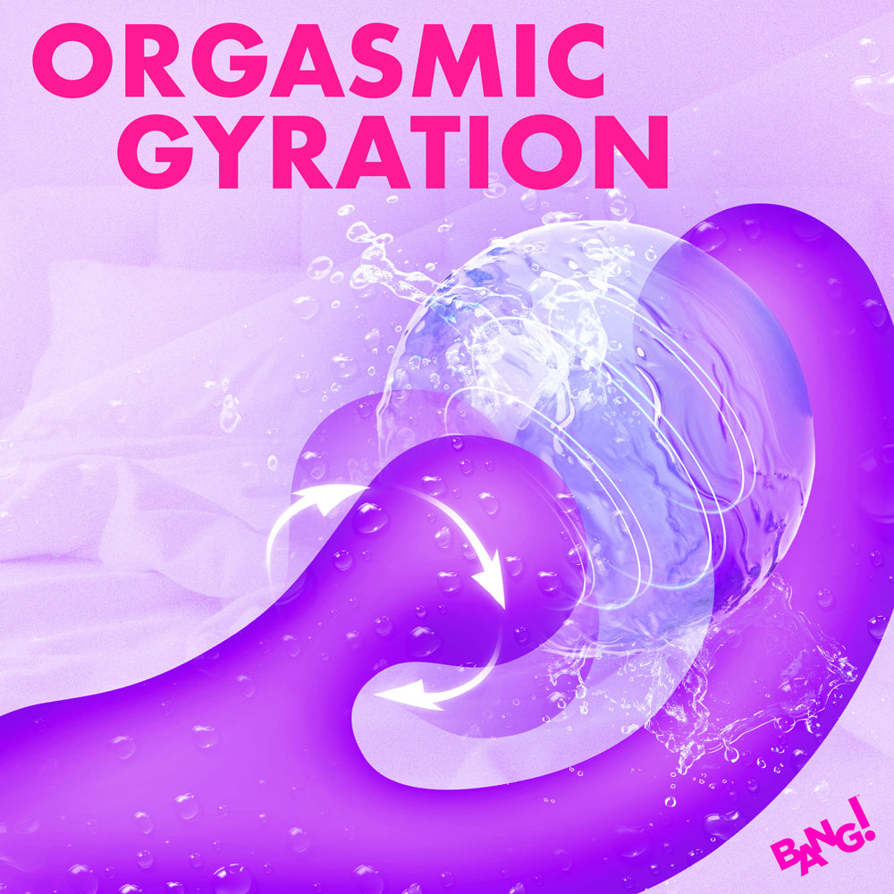 XR BRANDS - BANG! GYRO RABBIT SILICONE VIBRATOR