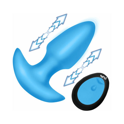 XR BRANDS - BANG! THRUSTING & VIBRATING SILICONE BUTT PLUG