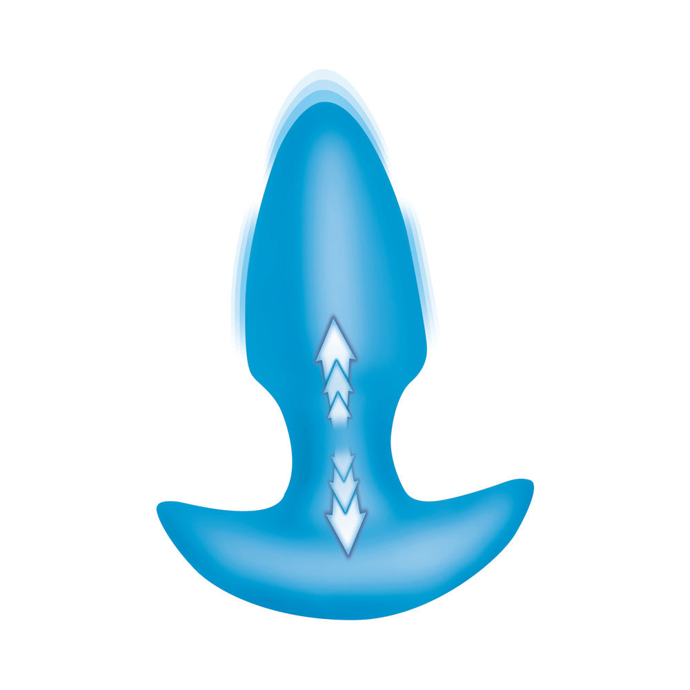 XR BRANDS - BANG! THRUSTING & VIBRATING SILICONE BUTT PLUG