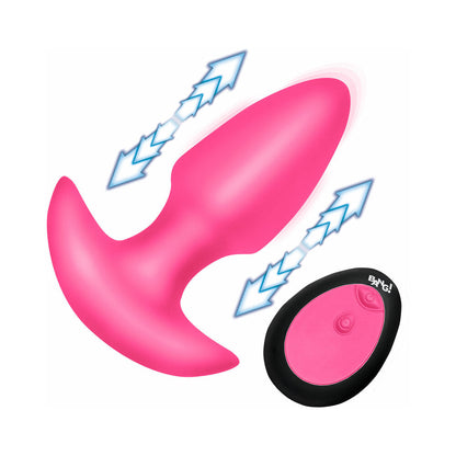 XR BRANDS - BANG! THRUSTING & VIBRATING SILICONE BUTT PLUG