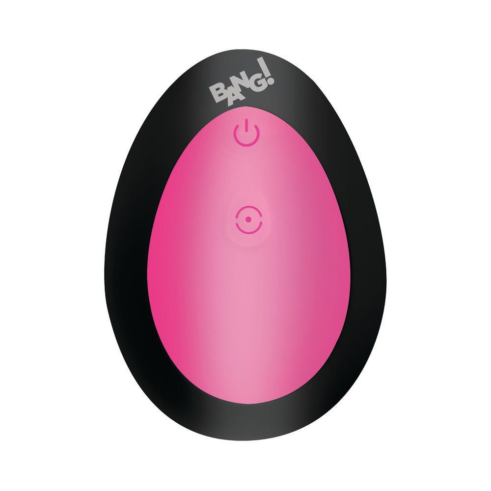 XR BRANDS - BANG! THRUSTING & VIBRATING SILICONE BUTT PLUG