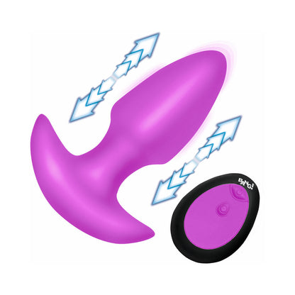 XR BRANDS - BANG! THRUSTING & VIBRATING SILICONE BUTT PLUG