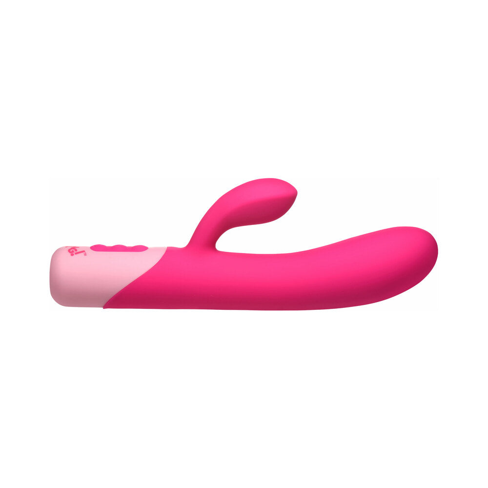XR BRANDS - BANG! CLIT TAPPING VIBRATING RABBIT PINK