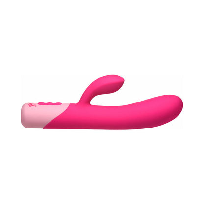 XR BRANDS - BANG! CLIT TAPPING VIBRATING RABBIT PINK