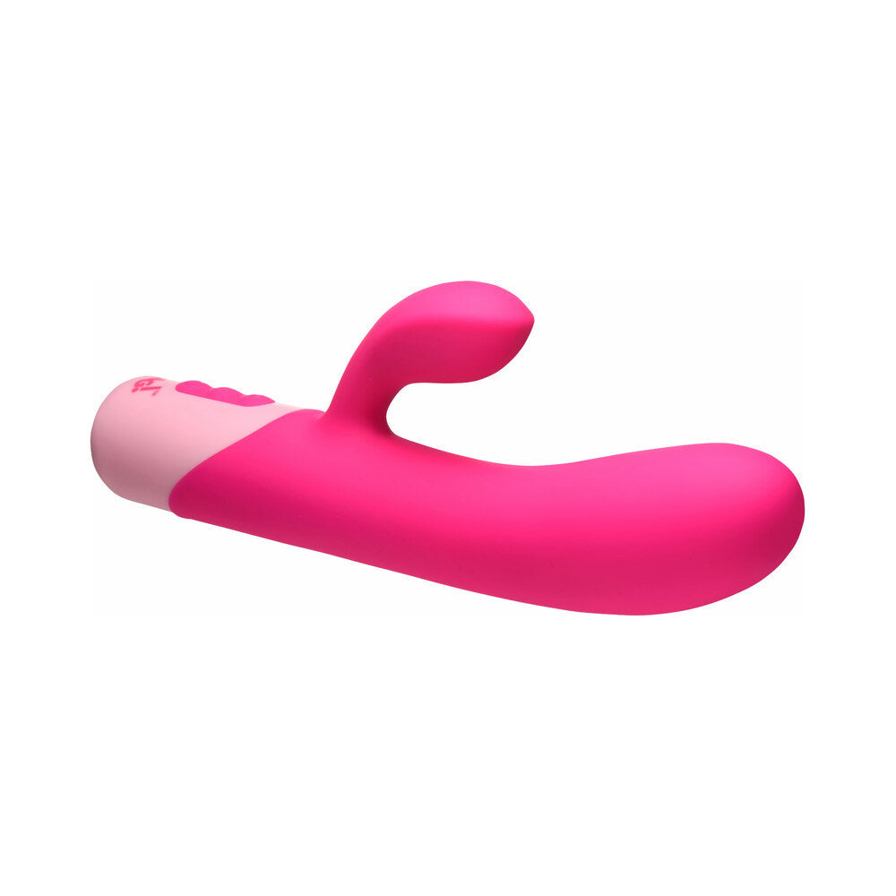 XR BRANDS - BANG! CLIT TAPPING VIBRATING RABBIT PINK
