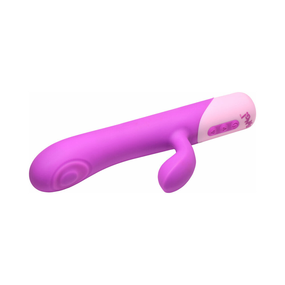 XR BRANDS - BANG! CLIT TAPPING PULSING RABBIT PURPLE
