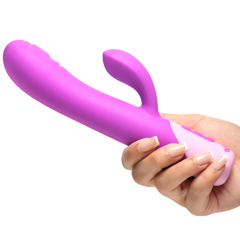 XR BRANDS - BANG! CLIT TAPPING PULSING RABBIT PURPLE