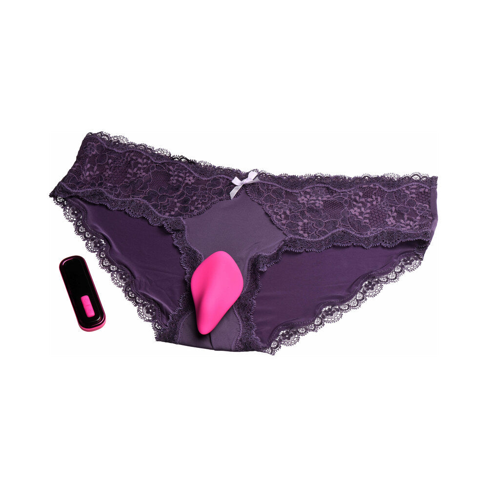 XR BRANDS - BANG! SILICONE PANTY VIBE WITH DIGITAL REMOTE