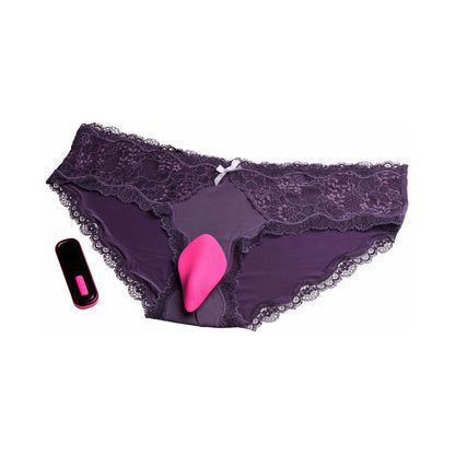 XR BRANDS - BANG! SILICONE PANTY VIBE WITH DIGITAL REMOTE
