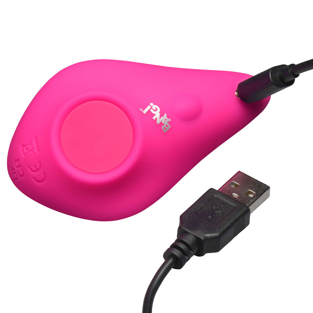 XR BRANDS - BANG! SILICONE PANTY VIBE WITH DIGITAL REMOTE