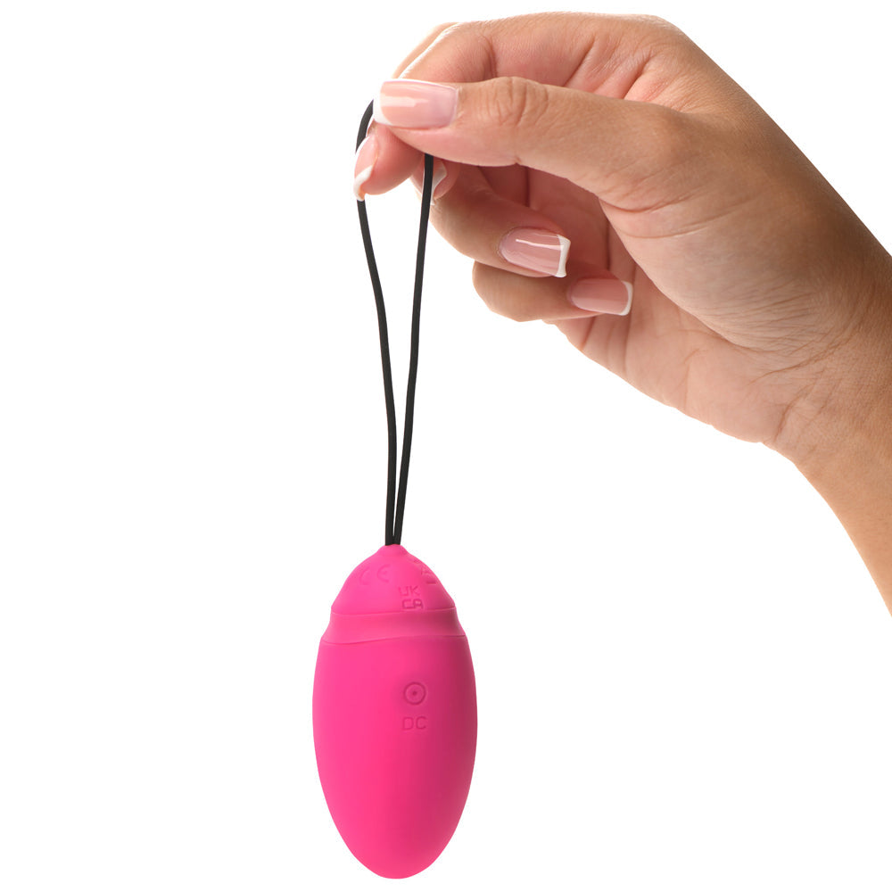 XR BRANDS - BANG! VIBRATING SILICONE EGG WITH DIGITAL REMOTE