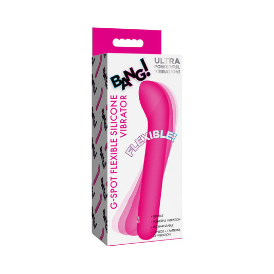XR BRANDS - BANG! G SPOT FLEXIBLE SILICONE VIBRATOR