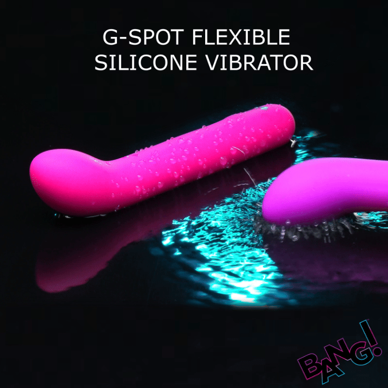 XR BRANDS - BANG! G SPOT FLEXIBLE SILICONE VIBRATOR