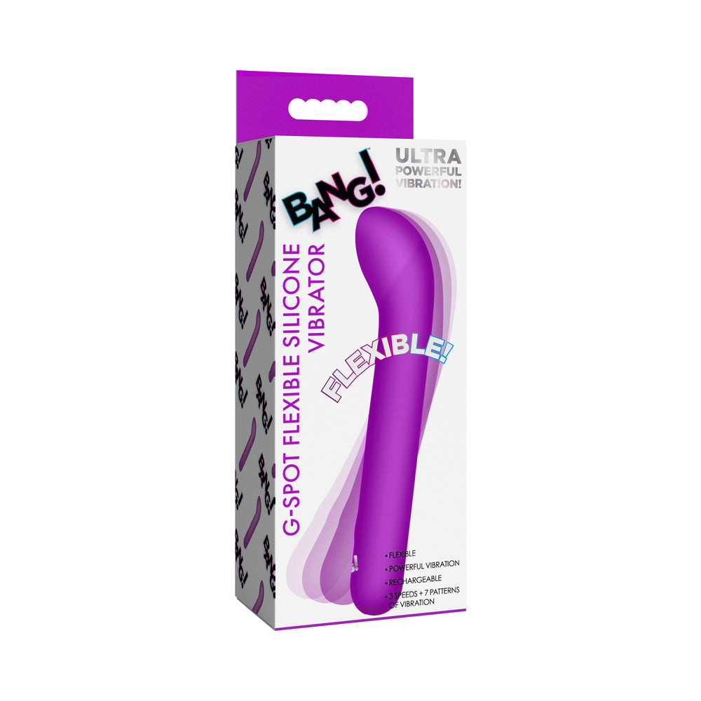 XR BRANDS - BANG! G SPOT FLEXIBLE SILICONE VIBRATOR