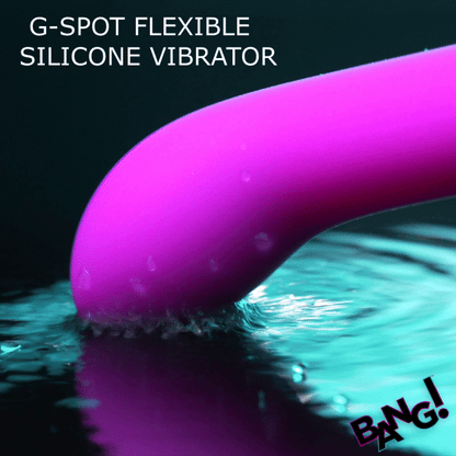 XR BRANDS - BANG! G SPOT FLEXIBLE SILICONE VIBRATOR