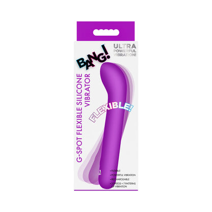 XR BRANDS - BANG! G SPOT FLEXIBLE SILICONE VIBRATOR