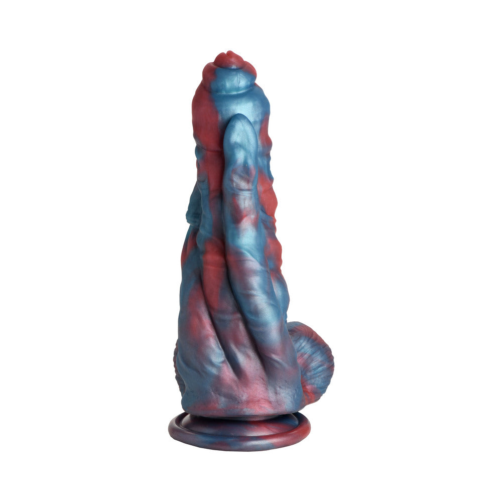 XR BRANDS - CREATURE COCKS HYDRA X VIBRATING SILICONE DILDO