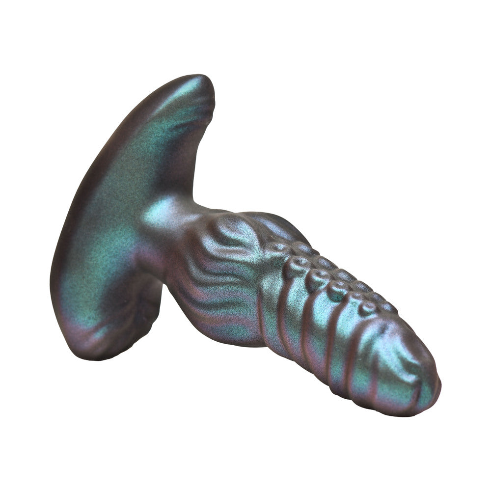 XR BRANDS - CREATURE COCKS OCTO-SQUIRM VIBRATING & SQUIRMING SILICONE ANAL PLUG