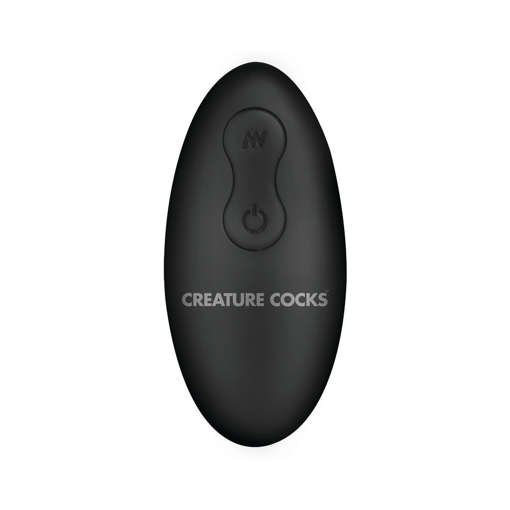 XR BRANDS - CREATURE COCKS OCTO-GRIP VIBRATING SILICONE COCK RING