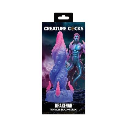 XR BRANDS - CREATURE COCKS KRAKENAR TENTACLE SILICONE DILDO
