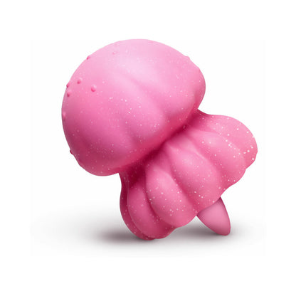 XR BRANDS - CREATURE CUTIES GLOW JELLY LICKING & VIBRATING STIMULATOR