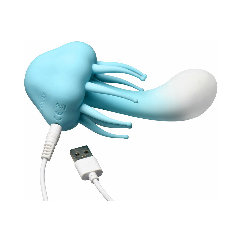 XR BRANDS - CREATURE CUTIES JELLYFISH SILICONE VIBRATOR