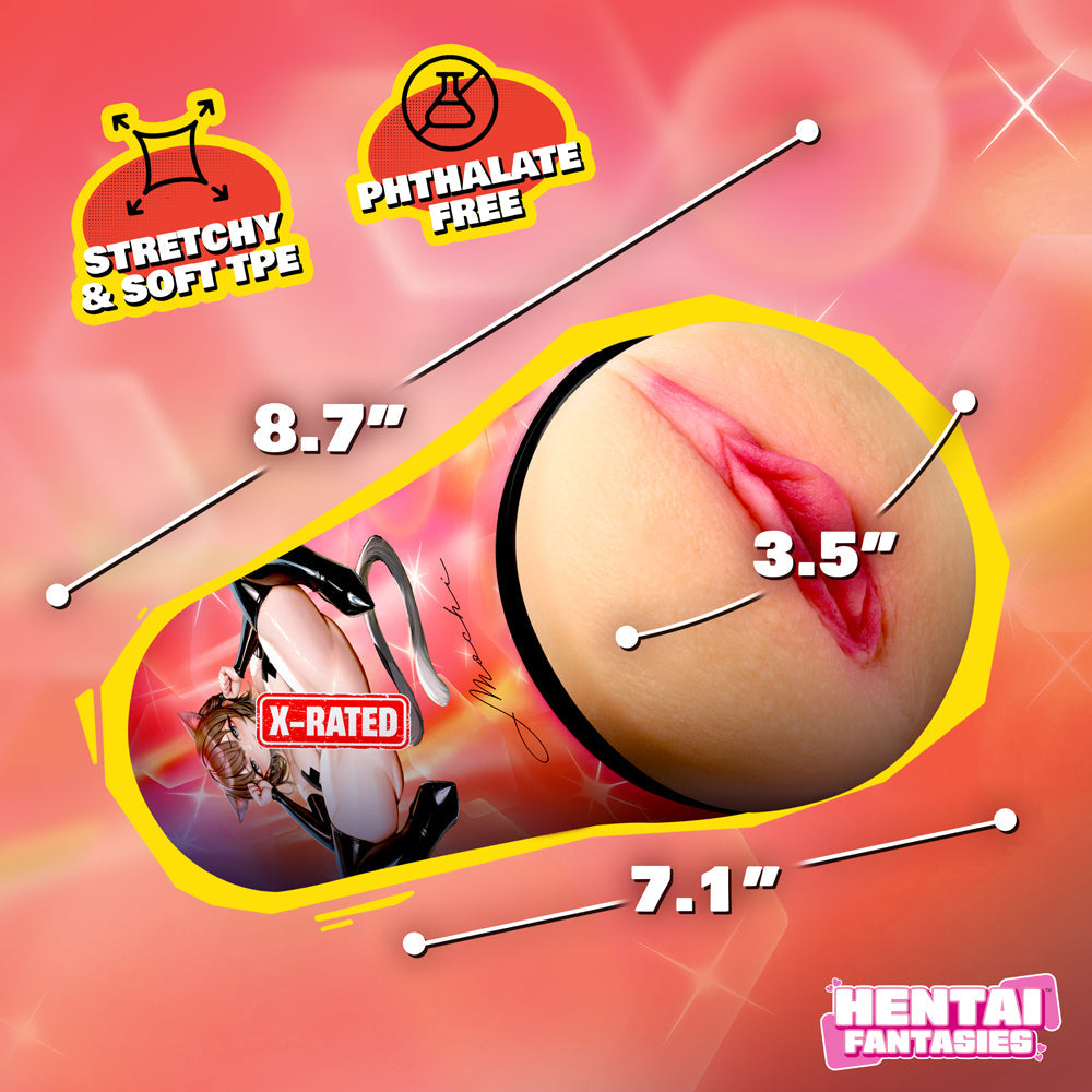 XR BRANDS - HENTAI FANTASIES MOCHI THE CAT GIRL PUSSY MASTURBATOR
