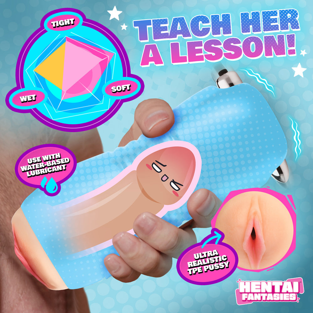 XR BRANDS - HENTAI FANTASIES ASUNA THE SCHOOL GIRL VIBRATING PUSSY STROKER