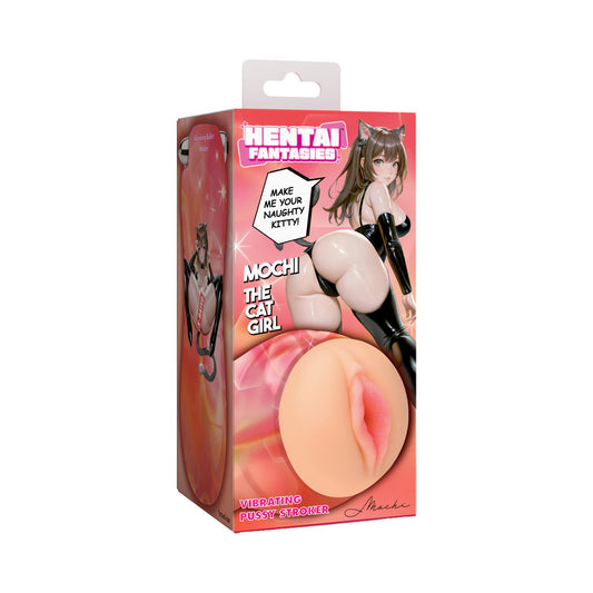 XR BRANDS - HENTAI FANTASIES MOCHI THE CAT GIRL VIBRATING PUSSY STROKER