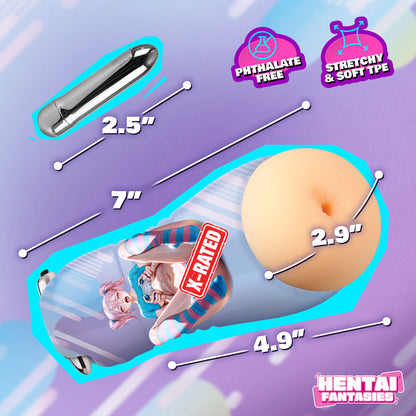 XR BRANDS - HENTAI FANTASIES HARUKA THE GAMER GIRL VIBRATING ASS STROKER