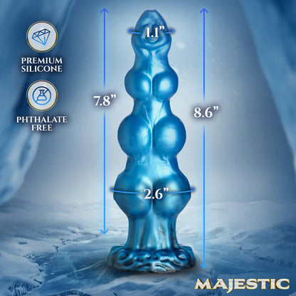 XR BRANDS - MAJESTIC AUREN WOLF KING SILICONE DILDO