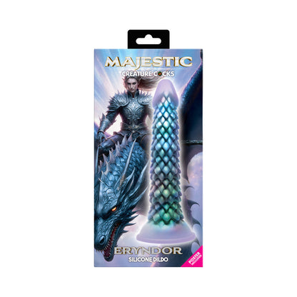 XR BRANDS - MAJESTIC ERYNDOR DRAGON SILICONE DILDO