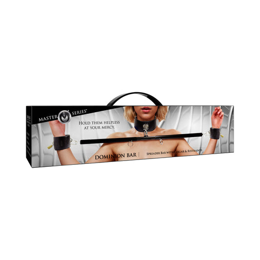 XR BRANDS - MASTER SERIES SPREADER BAR WITH COLLAR