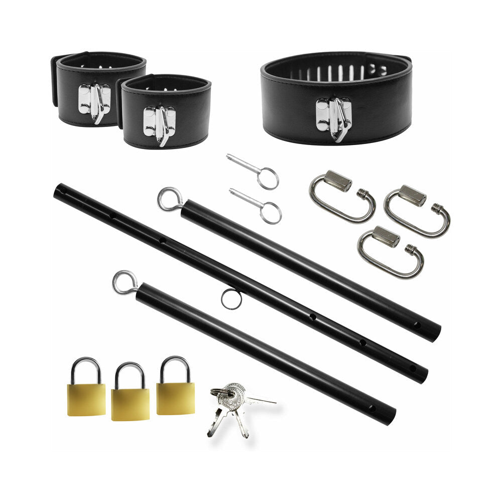 XR BRANDS - MASTER SERIES SPREADER BAR WITH COLLAR