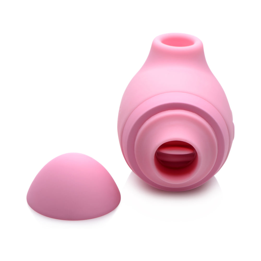 XR BRANDS - SHEGASM KITTY LICKER 5X 3-IN-1 CLIT STIMULATOR