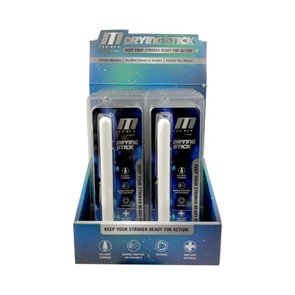 BLUSH - M FOR MEN DRYING STICK WHITE 12PCS COUNTER DISPLAY