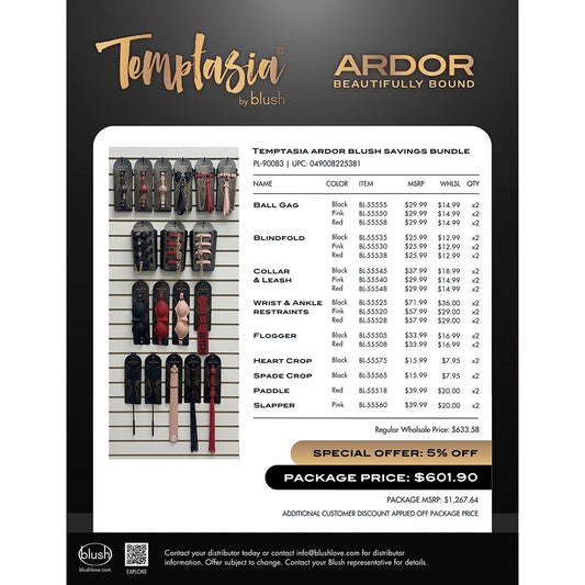 BLUSH - TEMPTASIA ARDOR BLUSH SAVINGS BUNDLE