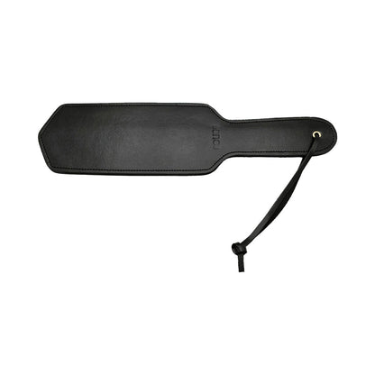 ROUGE GARMENTS - ROUGE LEATHER PADDLE BLACK WITH GOLD ACCESSORIES