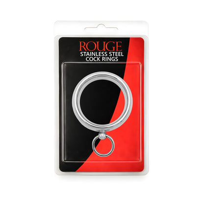 ROUGE GARMENTS - ROUGE STAINLESS STEEL COMMAND ME COCK RING 50MM
