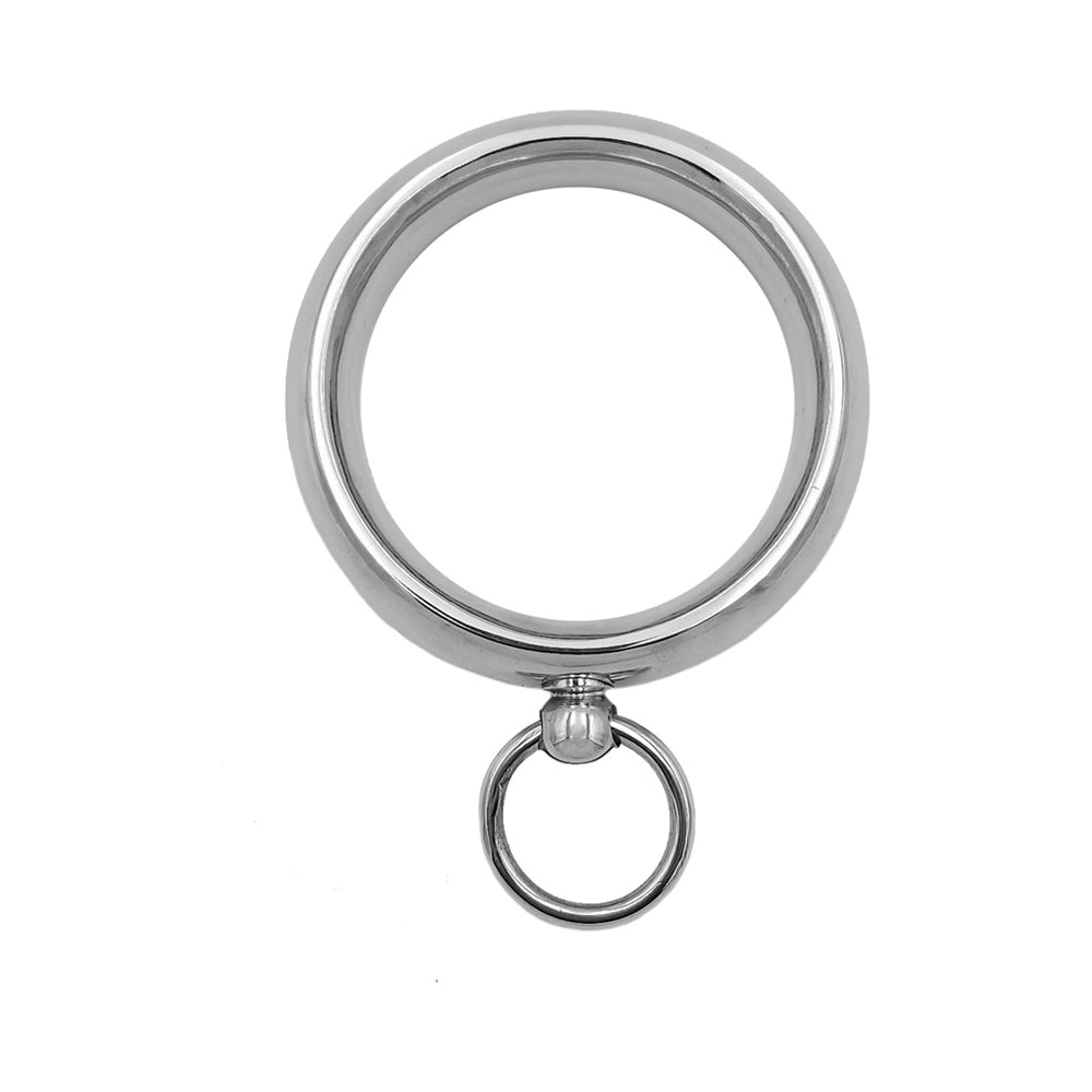 ROUGE GARMENTS - ROUGE STAINLESS STEEL COMMAND ME COCK RING 50MM