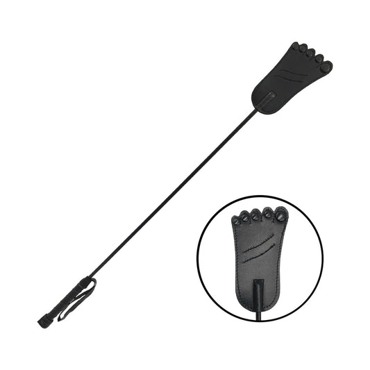ROUGE GARMENTS - ROUGE LEATHER FOOT RIDING CROP