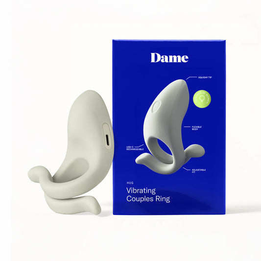 DAME - HUG VIBRATING COUPLES RING FOG