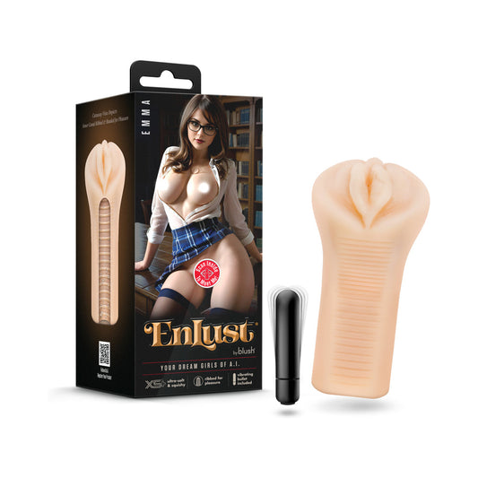 BLUSH - ENLUST EMMA MALE MASTURBATOR WITH BULLET VIBRATOR