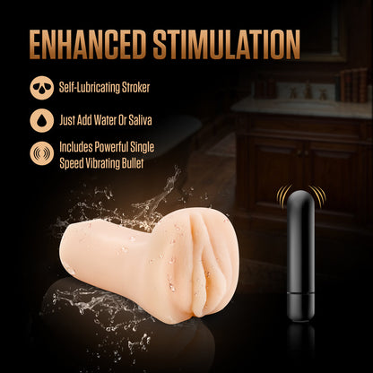 BLUSH - ENLUST EMMA MALE MASTURBATOR WITH BULLET VIBRATOR