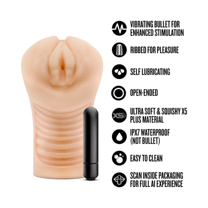BLUSH - ENLUST GEORGIA MALE MASTURBATOR WITH BULLET VIBRATOR